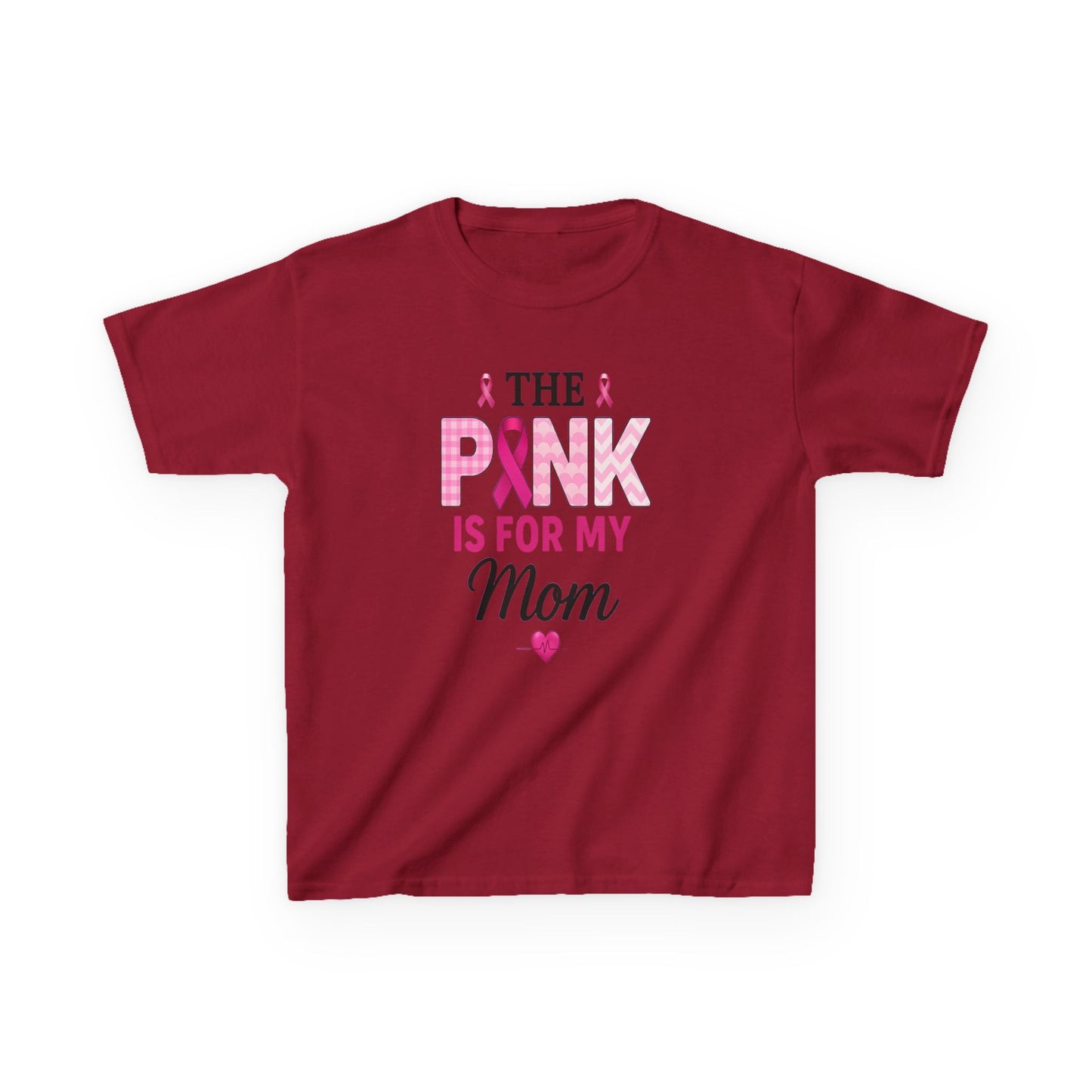 Pink is for Mom: Breast Cancer Awareness Christmas Tee