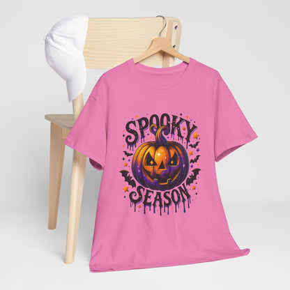 Spooky Season Jack O Lantern Halloween Tee