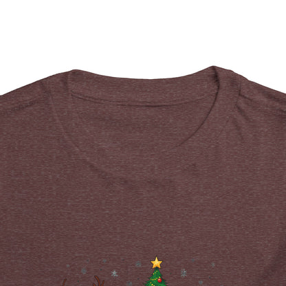 Christmas Basics Toddler Tee - Festive Holiday Fun