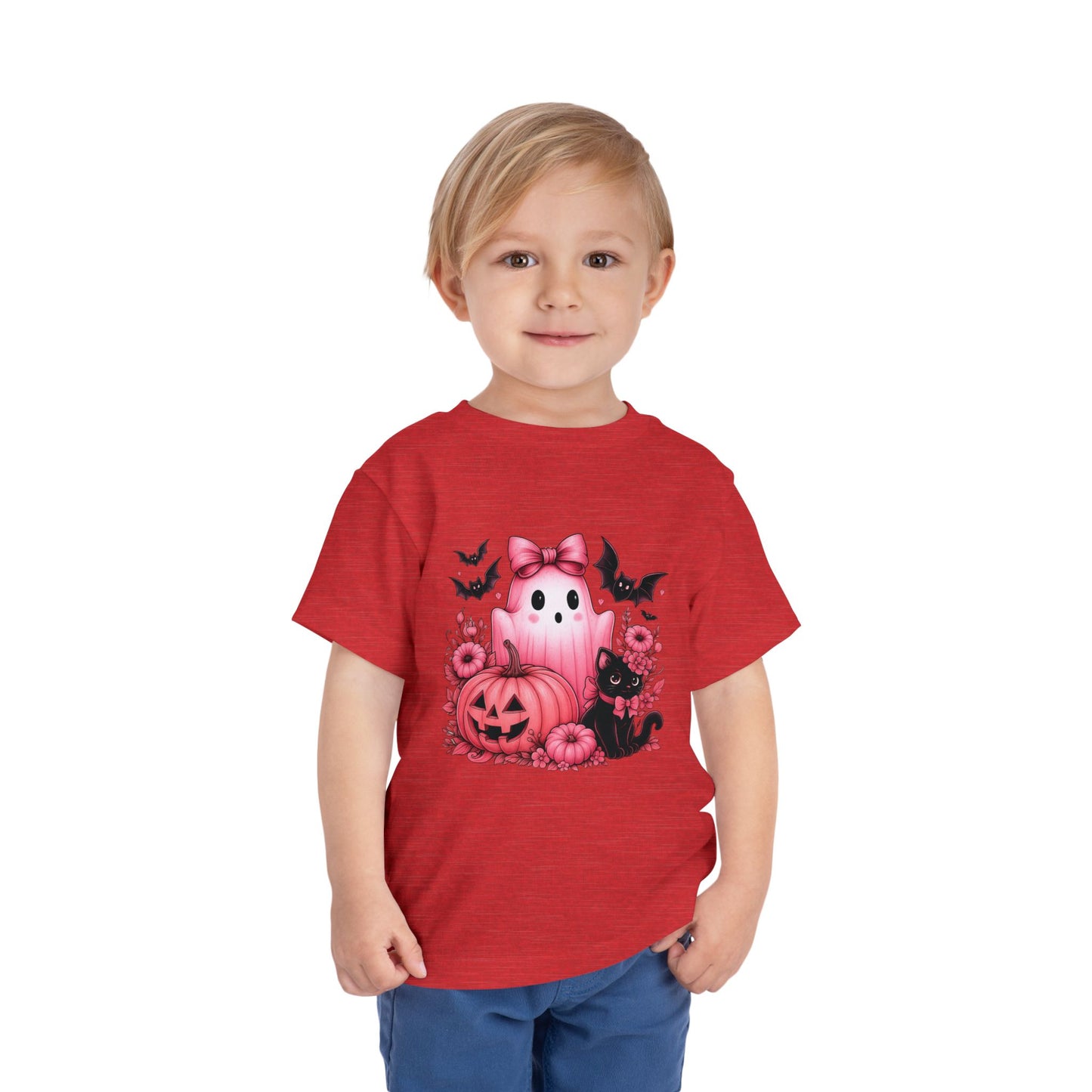 Toddler Spooky Ghost Halloween Tee
