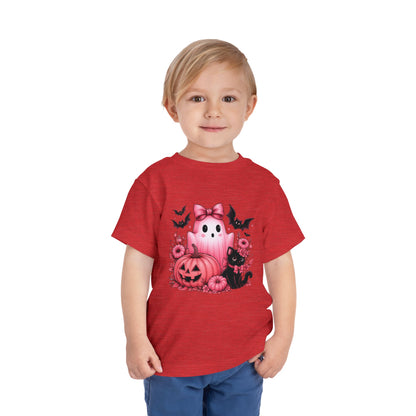 Toddler Spooky Ghost Halloween Tee