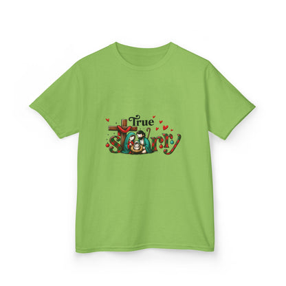 True Story Nativity Christmas Tee - Dinosaur Fun!