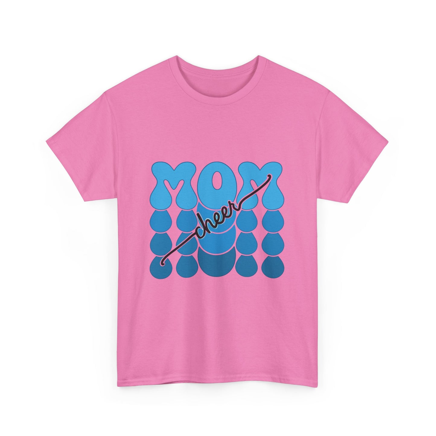 Blue Mom Cheer T-Shirt