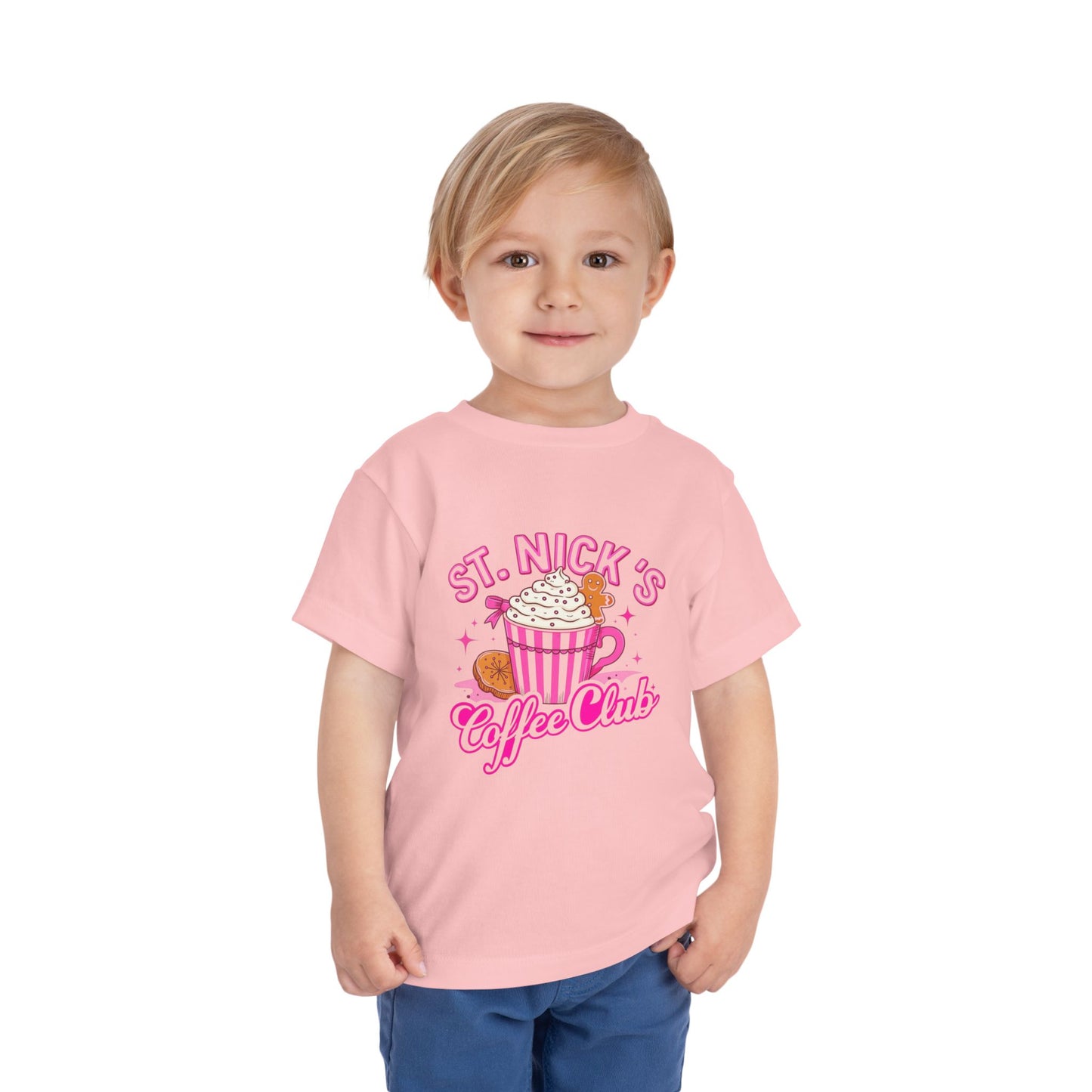 St. Nick's Coffee Club Toddler Christmas Tee