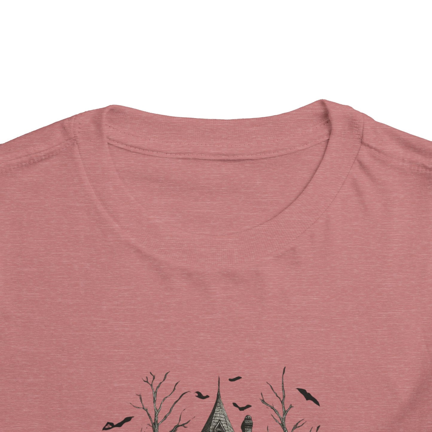Spooky Halloween House Toddler Christmas Tee