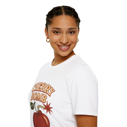 Cherry Bomb Soft Style T-Shirt for Women