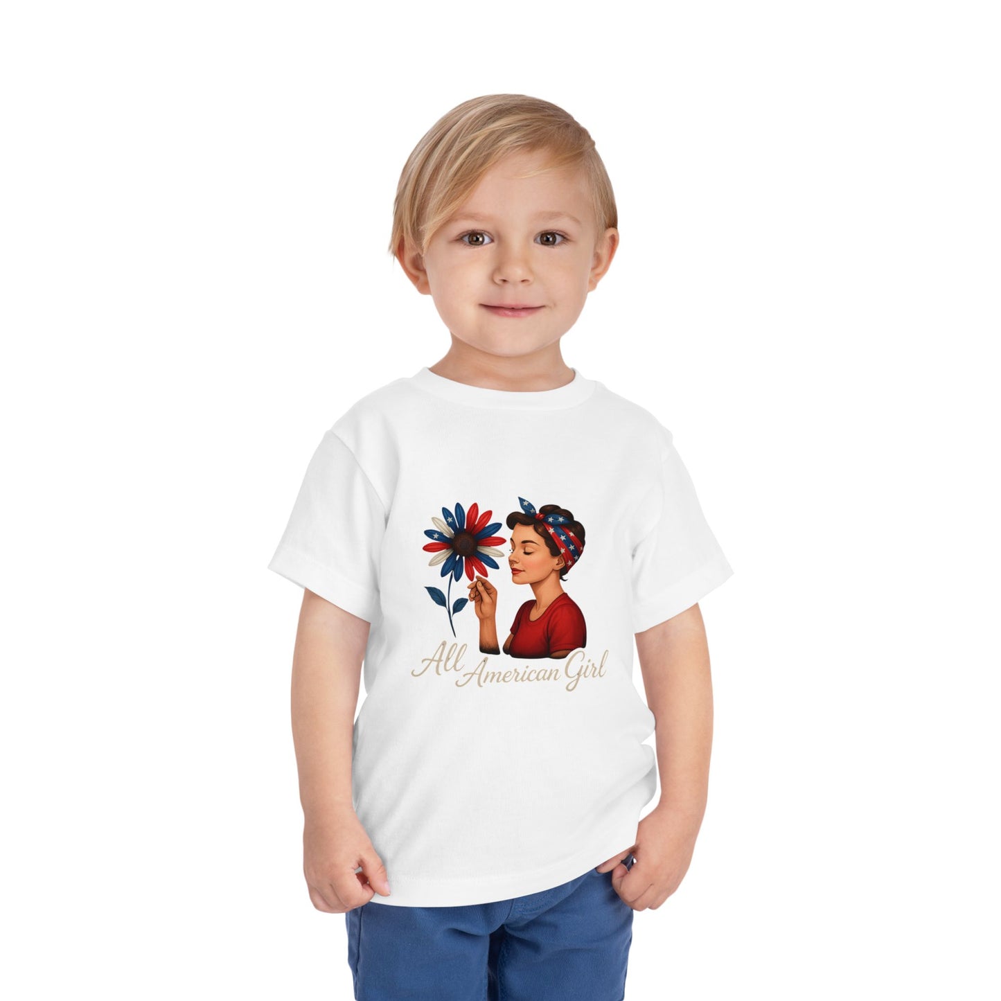 All American Girl Toddler Tee