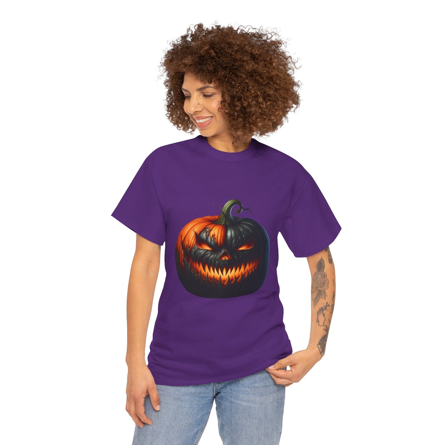 Sinister Pumpkin – Halloween Glow Tee
