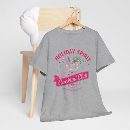 Holiday Spirit Cocktail Club Tee