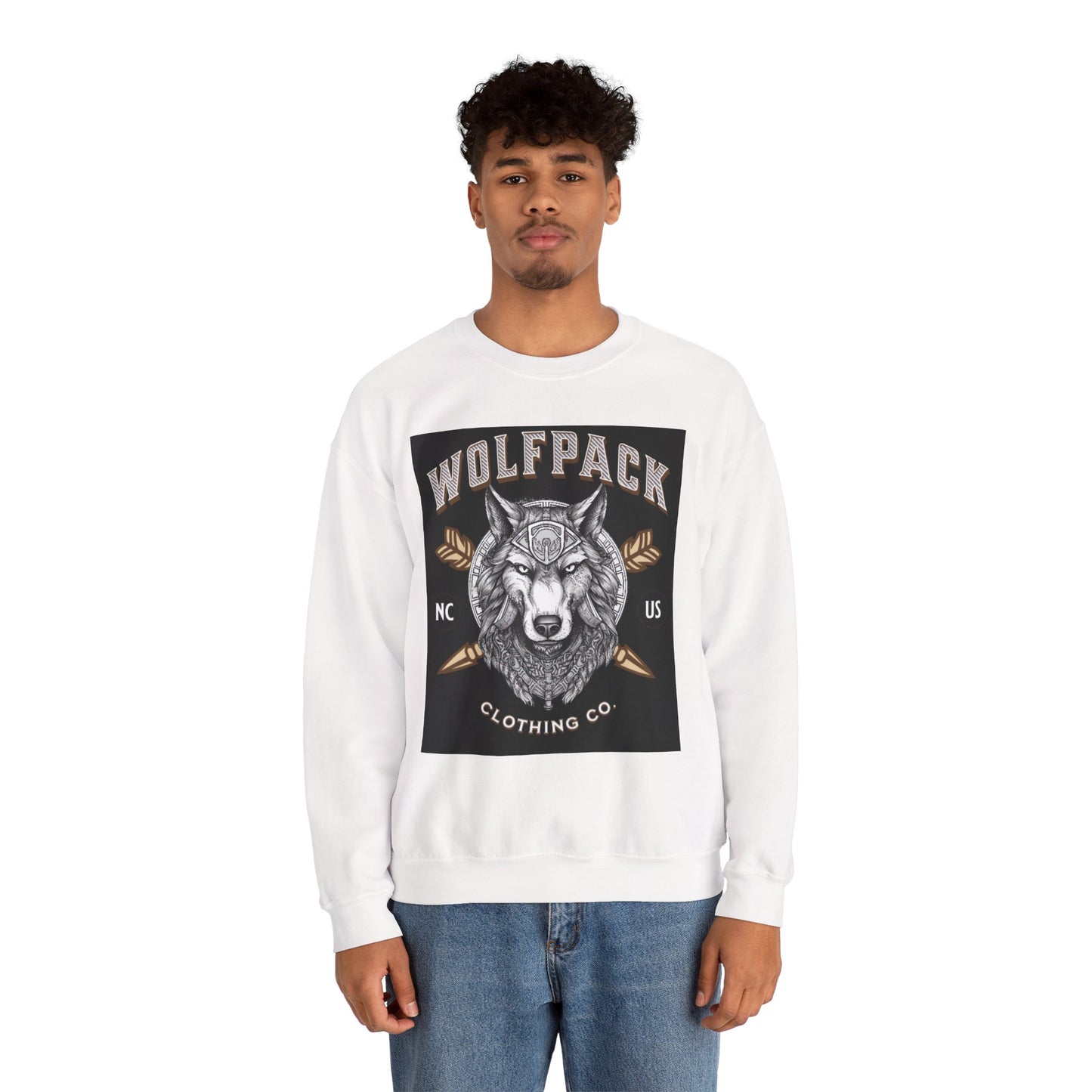 Wolfpack NC US Clothing Co. Halloween Sweatshirt