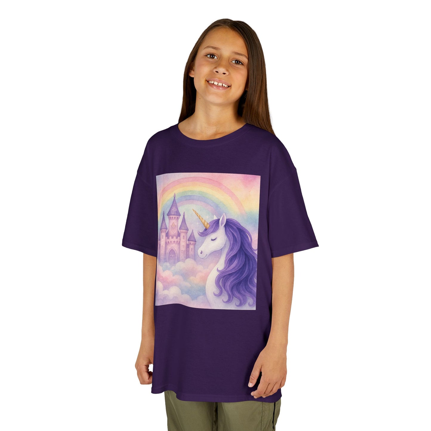 Magical Unicorn Kids Tee, Perfect for Birthday Parties, Gift for Unicorn Lovers, Summer Outfits, Fantasy Themed Events, Kids Fashion