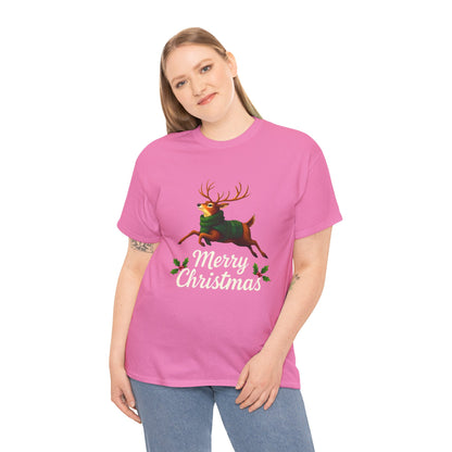 Merry Christmas Reindeer Tee