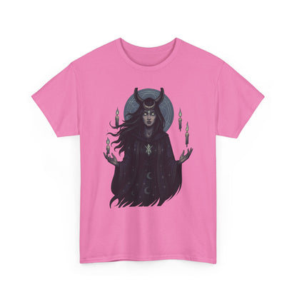 Moonlit Sorceress – Enchanted Candlelight Tee