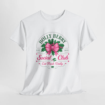 Holly Berry Social Club Tee