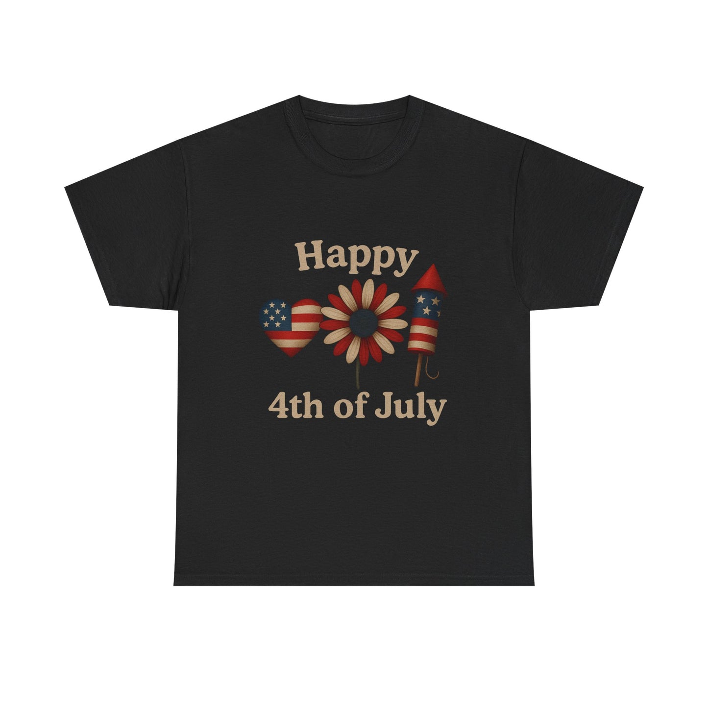 Happy 4th of July Patriotic Tee
