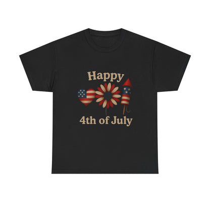 Happy 4th of July Patriotic Tee