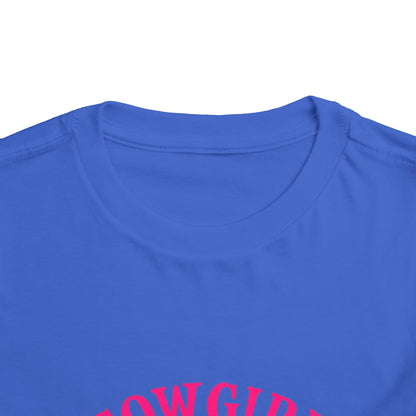 Cowgirl Christmas Club Tee - Pink Retro Holiday Shirt