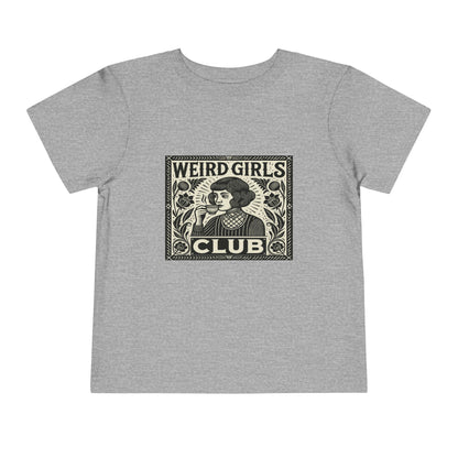 Weird Girls Club Tee - Vintage Linocut Christmas