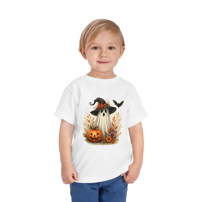 Toddler T-Shirt Friendly Ghost Halloween Tee