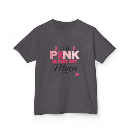 Pink for Mom Breast Cancer Awareness Dinosaur Tee