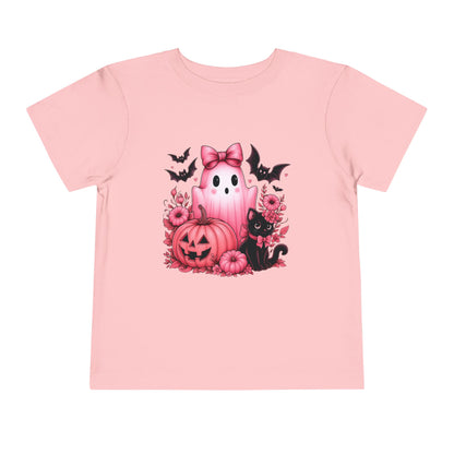 Toddler Spooky Ghost Halloween Tee