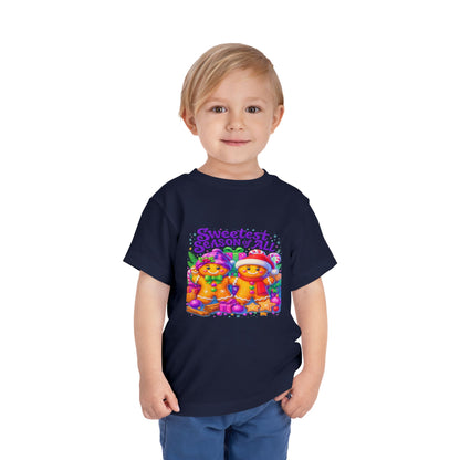 Sweetest Season Gingerbread Christmas Toddler Tee