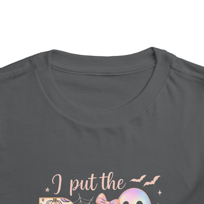 Boujee Halloween Toddler Tee