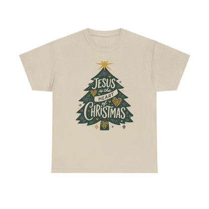 Jesus is the Heart of Christmas Tee