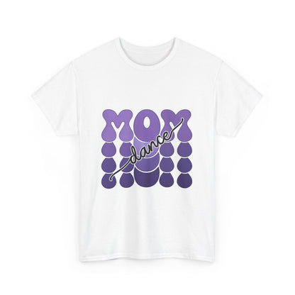 MOM Dance – Purple Letter Stage Spirit Tee