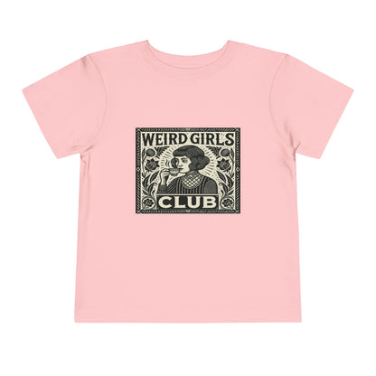 Weird Girls Club Tee - Vintage Linocut Christmas