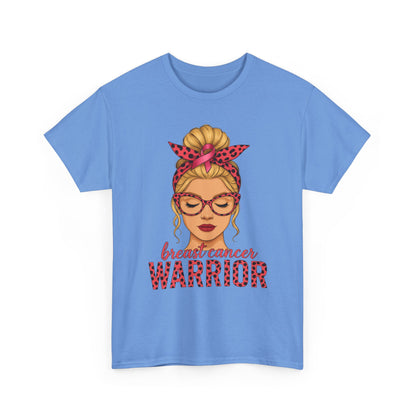 Camiseta de guerrera contra el cáncer de mama - Apoyo del lazo rosa