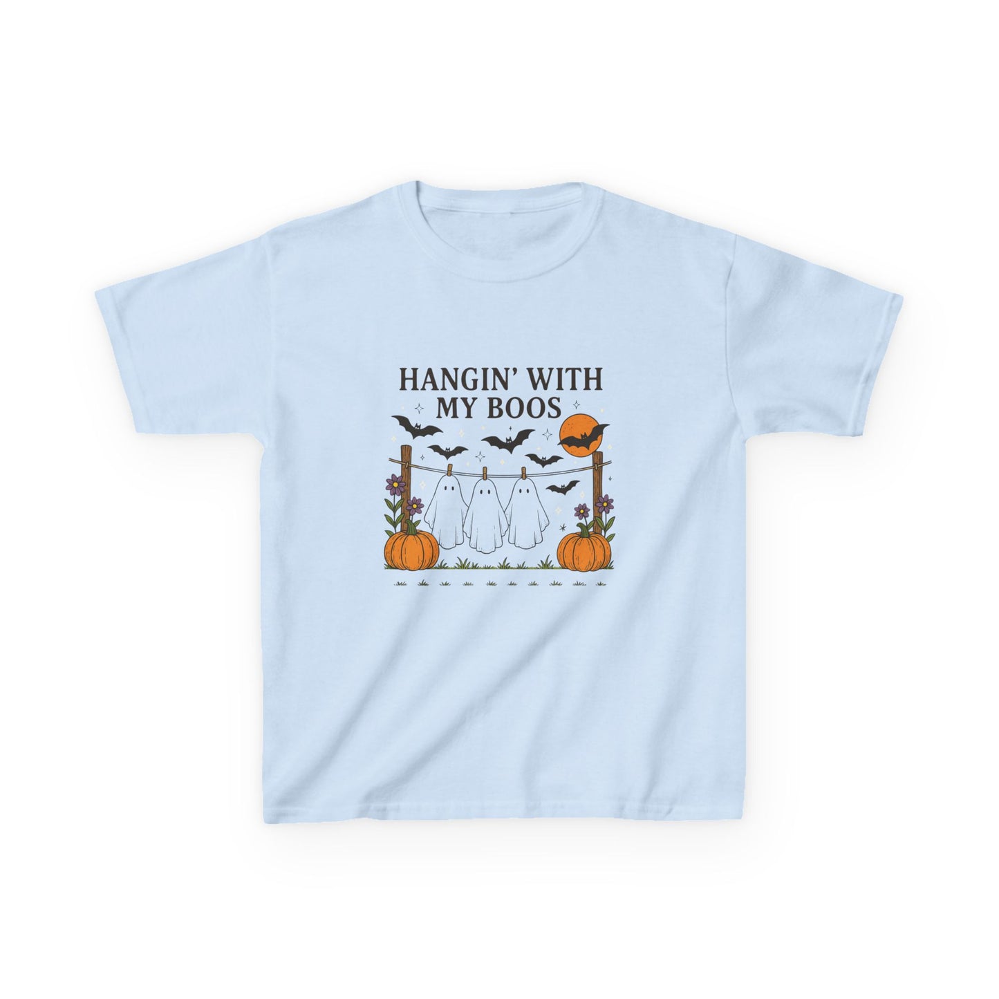 Hangin' With My Boos - Halloween Kids Tee