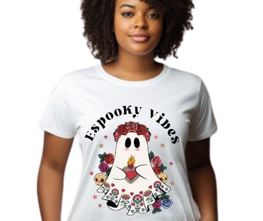 El Spooky Vibes Halloween Adult T-Shirt