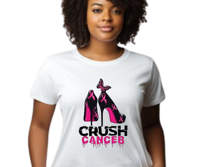 Crush Cancer Adult T-Shirt