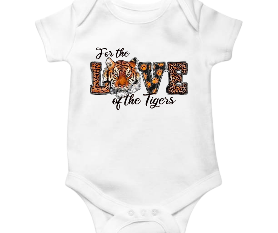 For The Love Of The Tigers Onesie