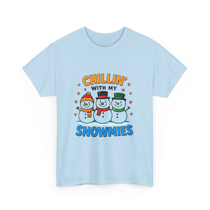 Chillin' With My Snowmies - Cancer Awareness Tee