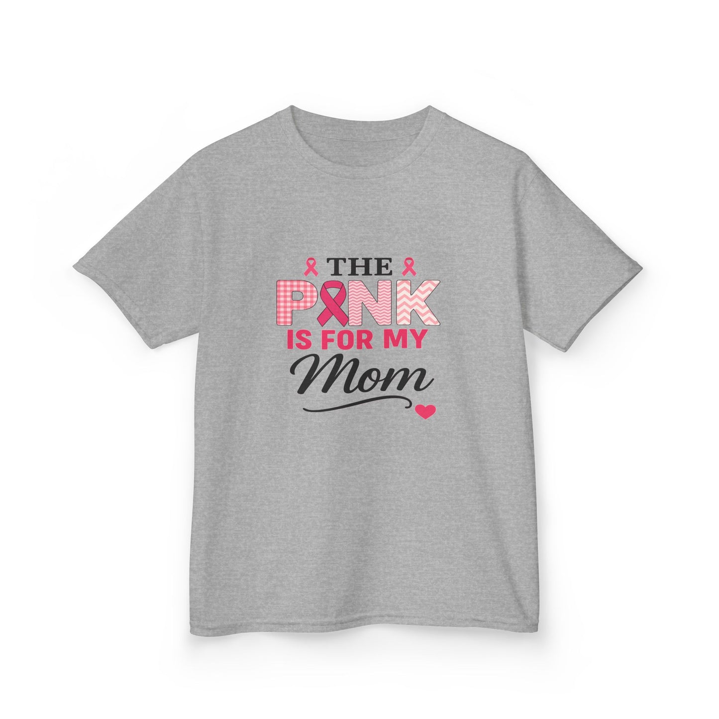 Pink for Mom Breast Cancer Awareness Dinosaur Tee