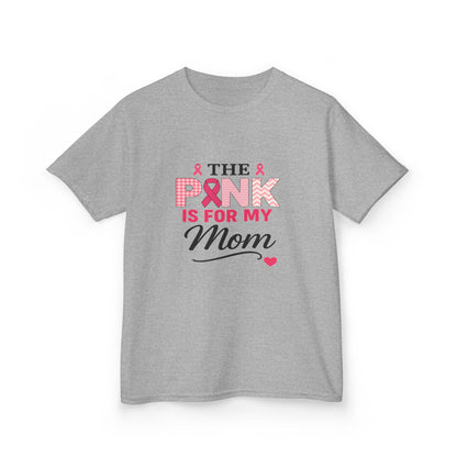 Pink for Mom Breast Cancer Awareness Dinosaur Tee