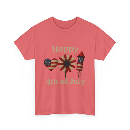 Happy 4th of July Patriotic Tee