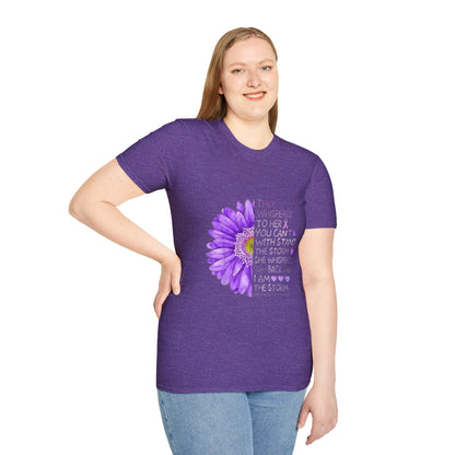 Camiseta con frase floral empoderadora: regalo inspirador para ella, camiseta motivacional, camiseta con afirmación positiva, perfecta para el día a día.