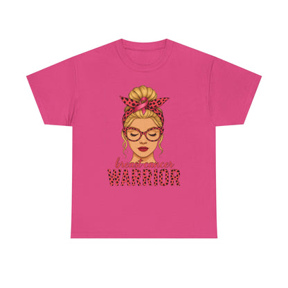 Breast Cancer Warrior Tee - Pink Ribbon Support