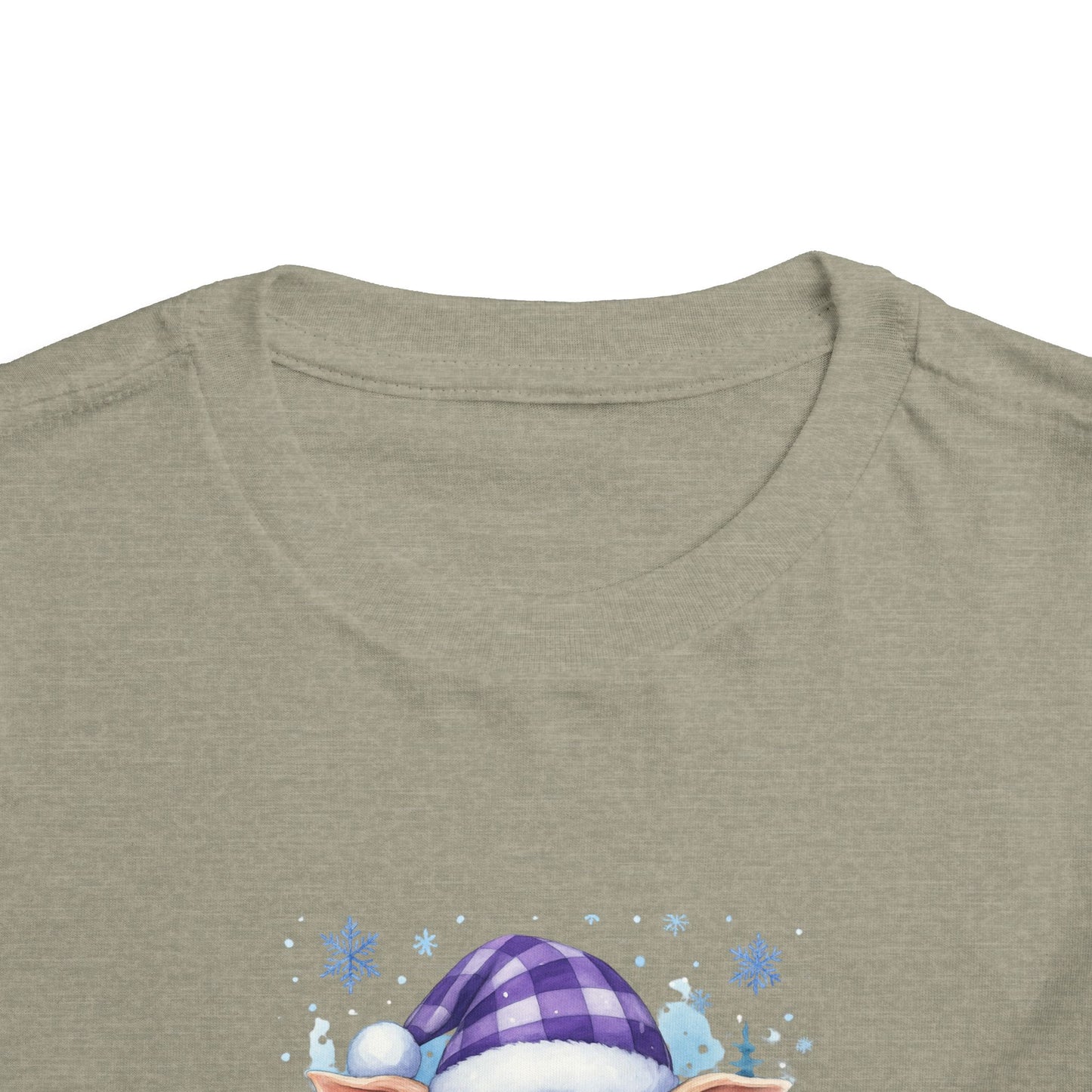 Chillin' Piggy Toddler Christmas Tee