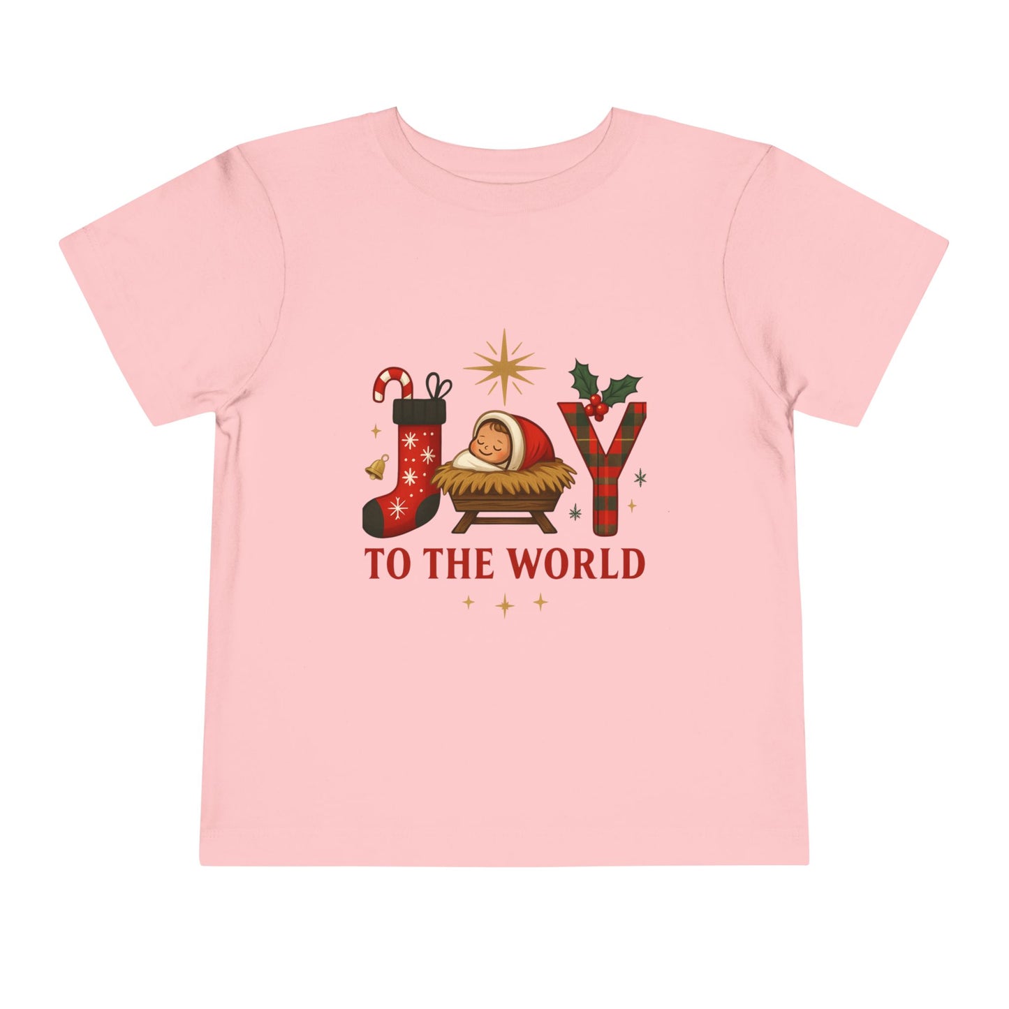 Joy to the World Toddler Christmas Tee