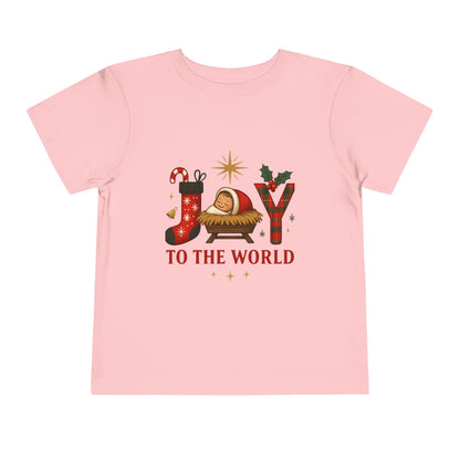 Joy to the World Toddler Christmas Tee