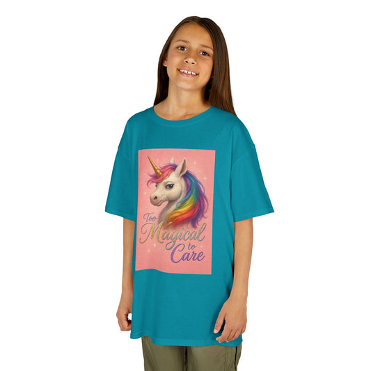 Magical Unicorn Kids Tee, Cute Unicorn Shirt, Girl’s Birthday Gift, Rainbow Tee, Imaginative Playwear, Unicorn Lover Apparel