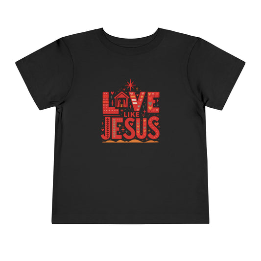 Love Like Jesus Toddler Christmas Tee