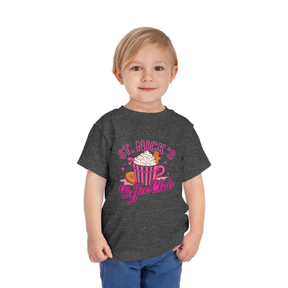 St. Nick's Coffee Club Toddler Christmas Tee