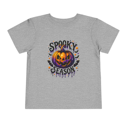 Spooky Season Jack-o'-Lantern Toddler Tee