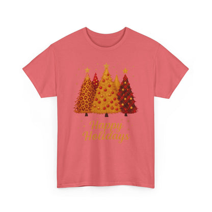 Happy Holidays Christmas Trees Tee