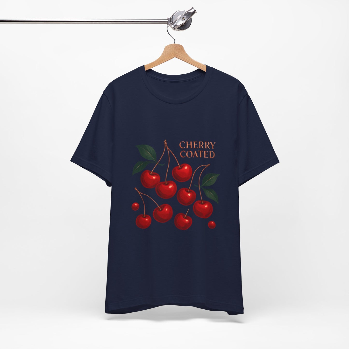 Cherry Coated Tee — Vintage Cherry Graphic T-Shirt